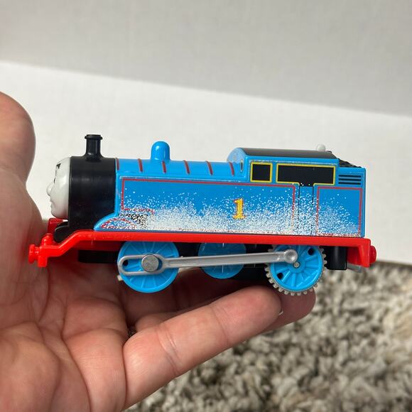 Thomas Winter Train Snow Plow Motorized Snowy Tank Engine 2013 WORKS Gullane - Picture 4 of 10